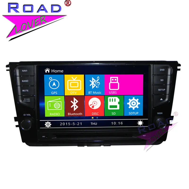 TOPNAVI Wince 6 0 двойной Din 8 дюймов Автомобильный медиацентр DVD плеер для Volkswagen lamando