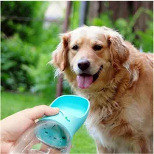 350/500 мл Портативный собака бутылка для воды для путешествий собачья миска для воды для кошек для кормления питья и отдыха на природе, дозатор воды для собак товары для домашних животных