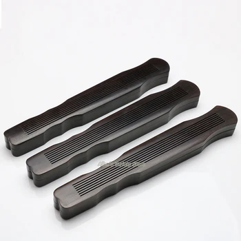 

African Blackwood Guqin shape Lying incense Burner Wooden Burner furnace Wood stick incense Censer Holder Incense sticks burner
