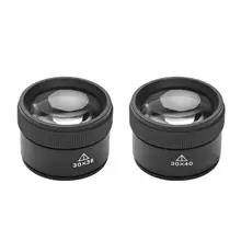 Monocular Magnifying Glass Portable Mini Loupe Lens Jewely Magnifier HD Handheld Magnifier Reading Map Newspaper Magnifying 0 05mm 10mm division antireflection film lens magnifier flat field achromatic magnifying glass loupe with micrometer scale 30x