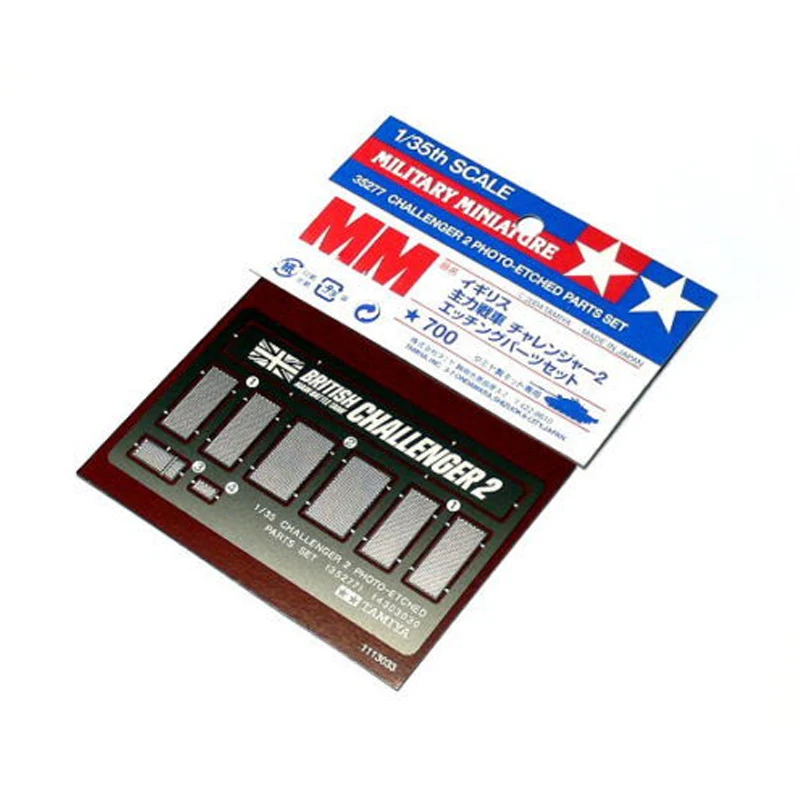 Tamiya 35277 военная модель с фотогравировкой масштаб 1/35 Британский Challenger 2 Набор для