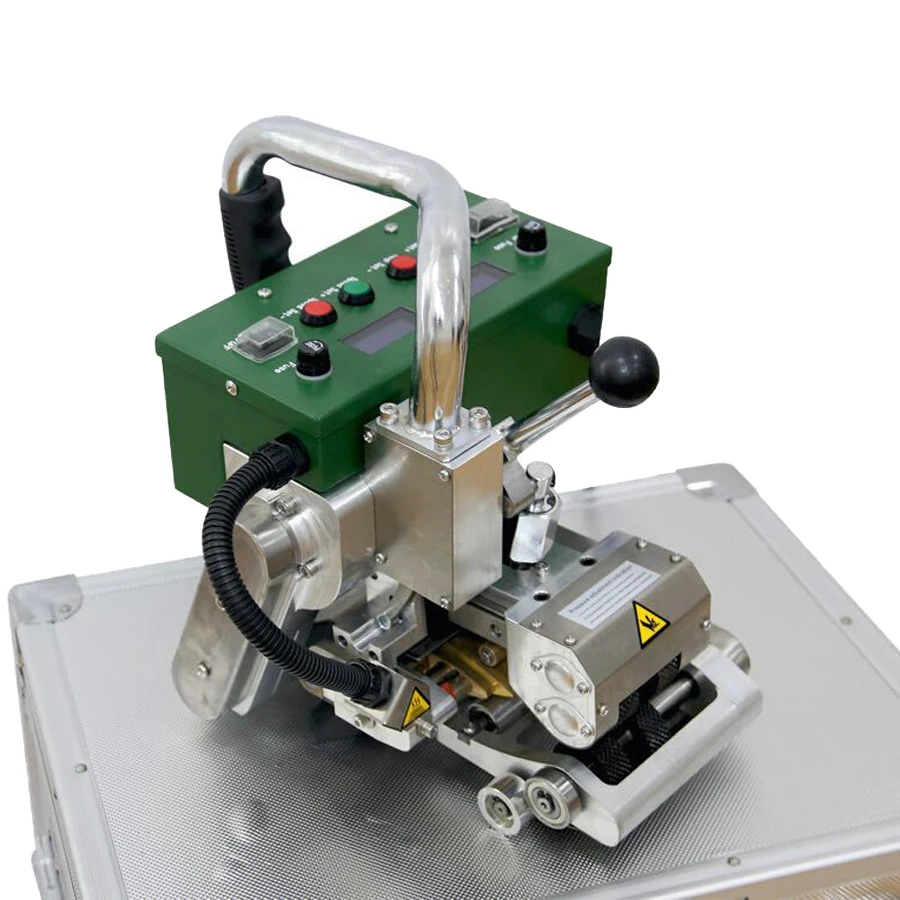 

Plastic membrane welding machine LDPE/HDPE geomembrane welding machine hot wedge welder for 0.2-2.0mm