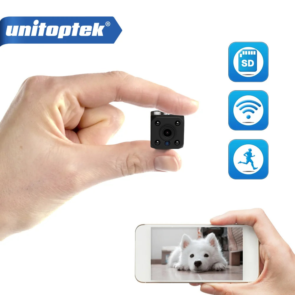 

720P HD WIFI Wireless Mini IP Camera Night Vision Motion Detect Mini Camcorder Loop Video Recorder Built-in Battery Body Cam