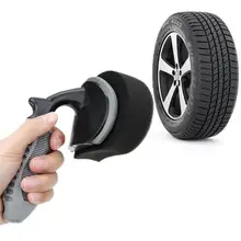 Strumenti di Cura Auto Pneumatico Spugna Ceretta Spazzola di Cura di Gomma Spugna Ceretta Auto Bellezza Lucidatura Spugna trasporto di goccia D18