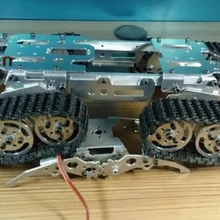 Smarian официальный металлический 4WD вождения амортизация Преодоление препятствий робот бак шасси автомобиля Модель Гусеничный