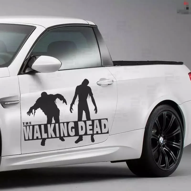 2018 ETIE Hot Zombie Car Decals The Walking Dead 25 inchDoor stickers