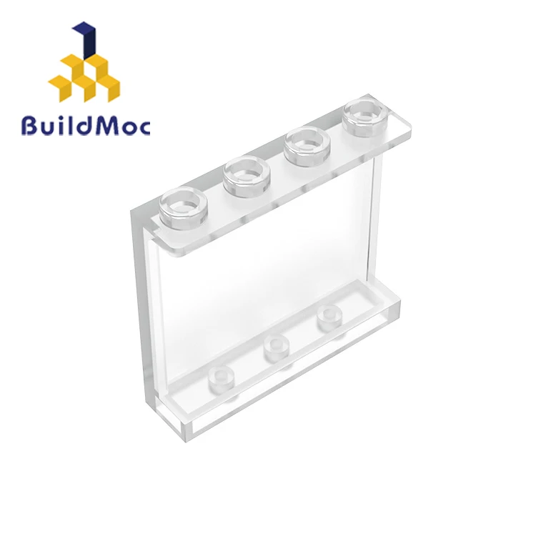 BuildMOC 60581 1x4x3 для строительных блоков части DIY логотип развивающие креативные