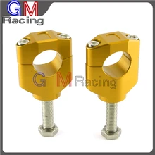 CNC Алюминий Мотоцикл 28 мм 1 1/" Зажимная рукоятка стойки для руля крепления для RMZ250 РМЗ 250 Байк