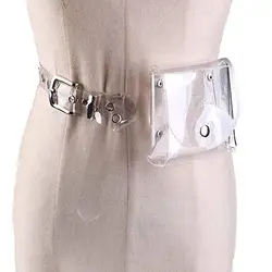 Женский s поясной ремень поясная сумка для женщин и мужчин прозрачная поясная сумка Лазерная Упаковка голографическая ПВХ сумка на пояс
