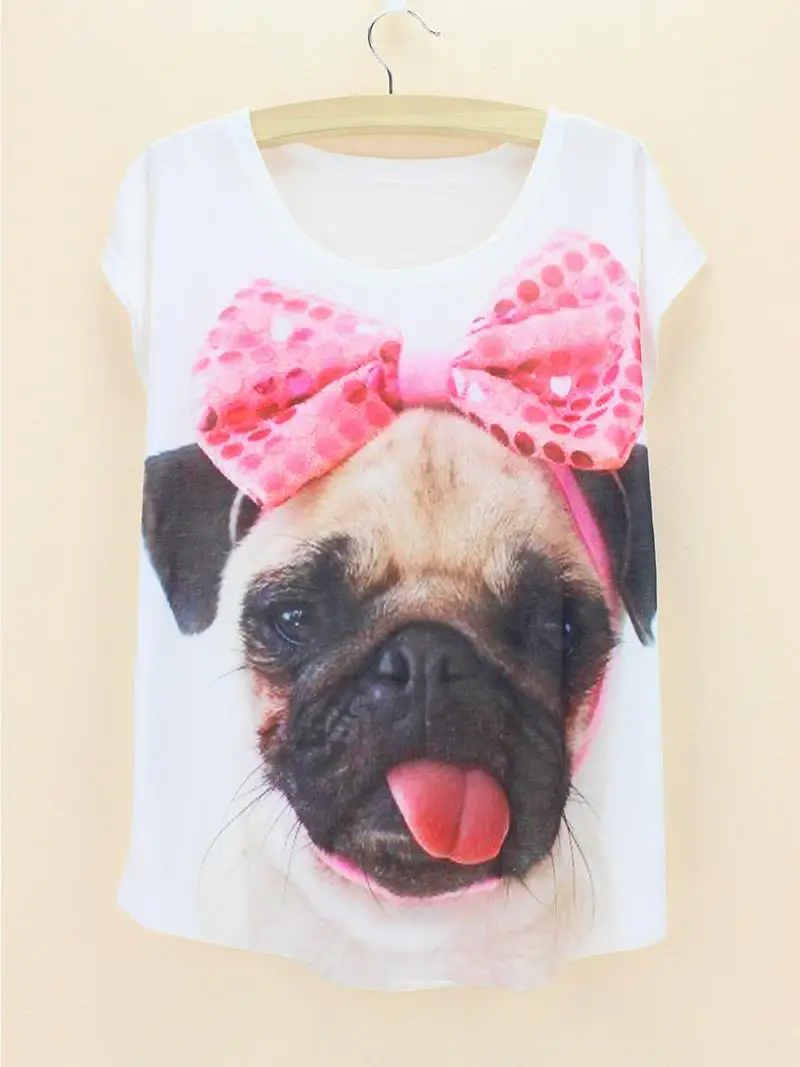 Girls pug shirt Outlet