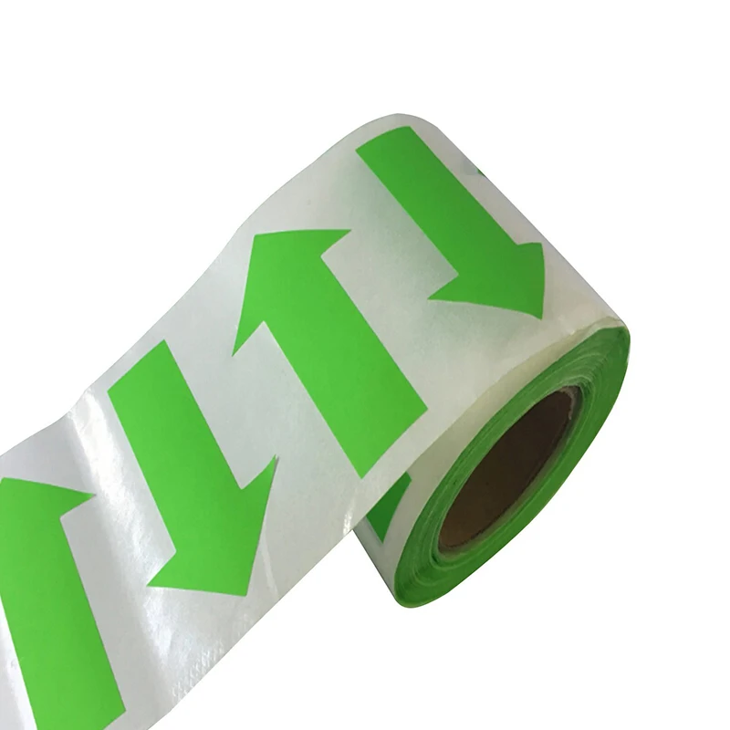 

Arrow Stickers - Fluorescent Green Arrow Shape Color Coding Inventory Labels 500/roll 2 Inch X 1.25 Inch