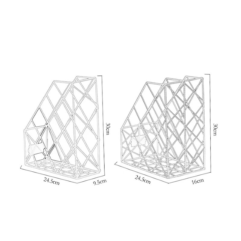 المعادن تخزين الحائط هوك لتعليق رف صحف المنظم مجلة كتاب سلة سطح المكتب صحيفة الرف عرض حامل