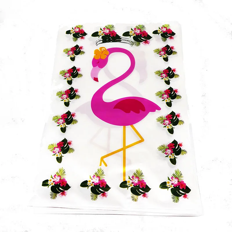 Фламинго тема одноразовые тарелки салфетки для стаканчиков Розовый фламинго тематическая вечеринка на день рождения украшения конфеты коробки приглашения баннеры