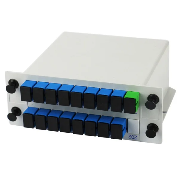 

FTTH SC/UPC 1x16 Cassette PLC Splitter