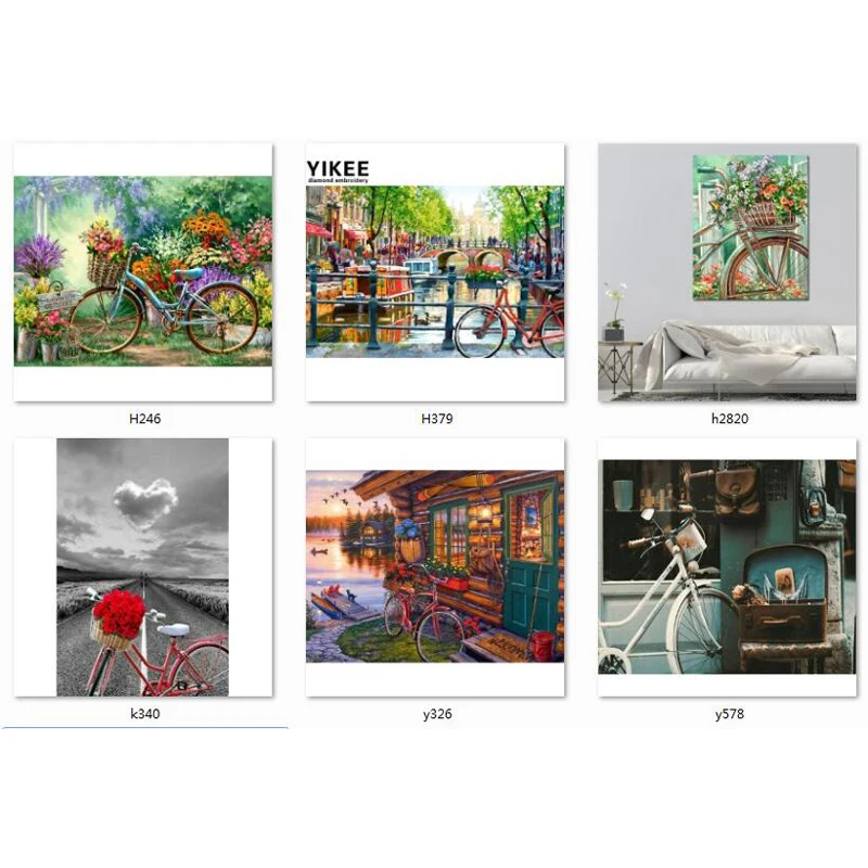 

diamond painting bicycle 5d diy diamond painting full square bicycle