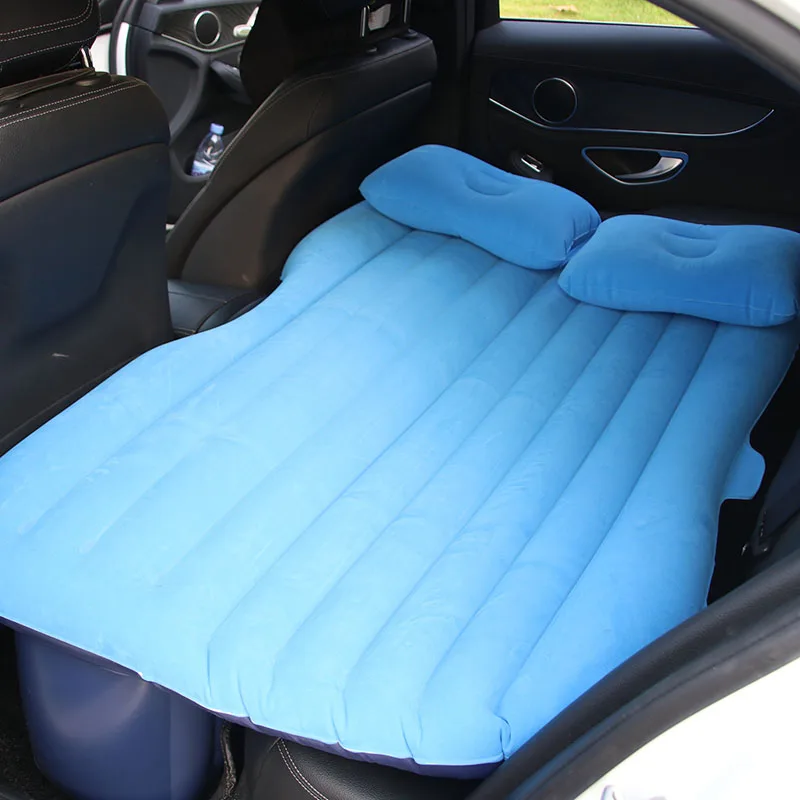 

Car Inflatable Mattress - Seat Travel Bed Air Bed Cushion Outdoor Travel Beds Sofa with Pump Camping Moisture-proof Pad