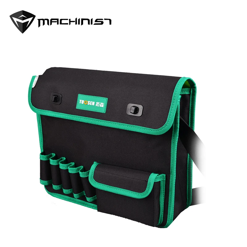 

Multifunction Auto Car Repair Tool Bag Waterproof Canvas Bags High Capacity Shoulder Bags With belt Toolbox Pockets Toolkit