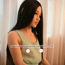WMDOLL 158cm TPE Silicone Japanese Anime Sex Doll Realistic Sex Robot Dolls Small Breast Adult Love Sex Doll For Men realistic sex dolls 158cm japanese real full silicone vaginal male silicon breast hip tpe life sex toy love adult doll for men