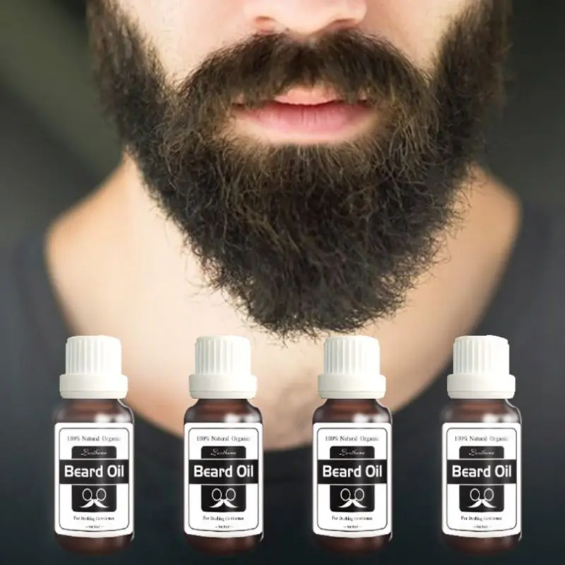Men Nourishing Serum Natural Beard Oil Plus Beard Balm Organic Beard