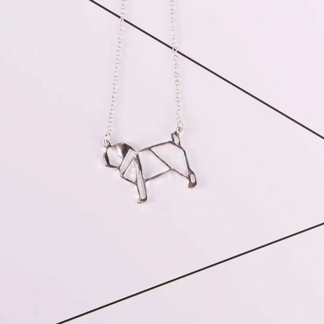 Dog Pendant Pug Necklace 3