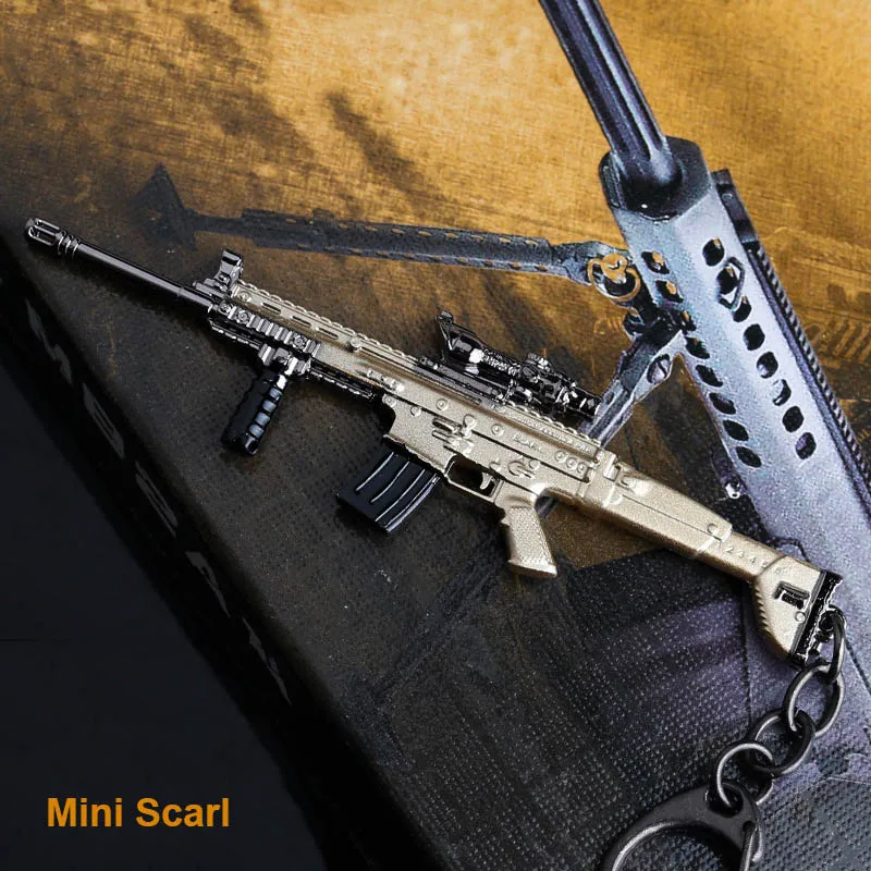 weapon model keychains (3)