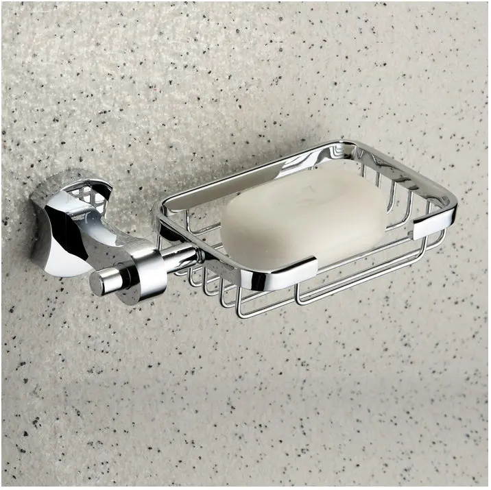 Beelee BL8109C Chrome Soap Dishes Soap Case Solid Brass Soap Holder