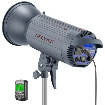 

Neewer 600W 5600K Photo Studio Strobe Flash Light Monolight, 2.4G Wireless Trigger for Indoor Studio Location Photography