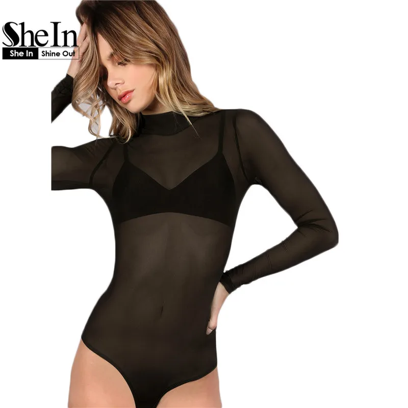 SheIn Bodysuit Women Body Suits for Women Sexy Romper