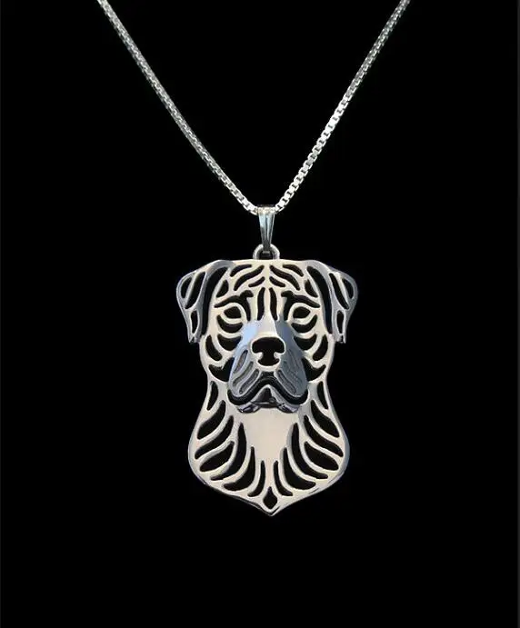 DANGGAO ручной работы Perro de presa canario кулон подарок для любителей животных колье женщин