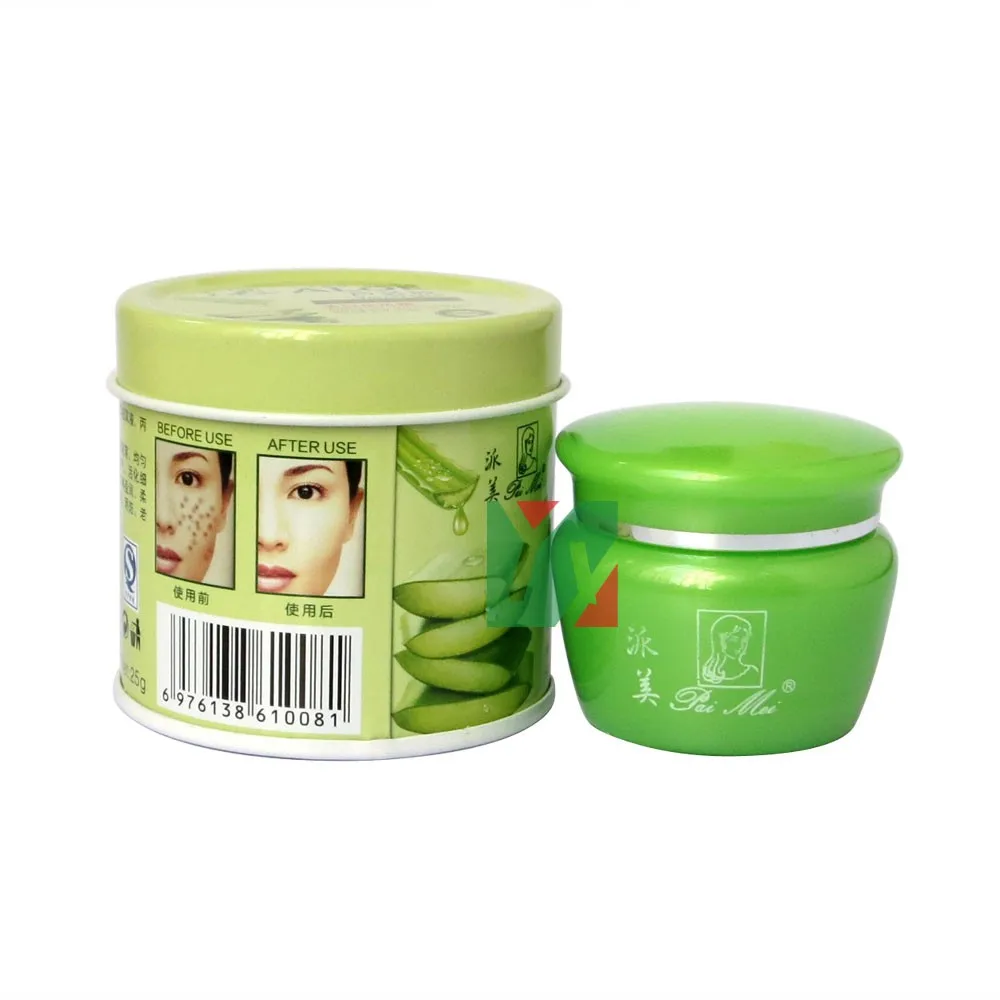 

PAIMEI aloe vera gel shining and whitening anti-spot cream 25g/pcs 4pcs/lot