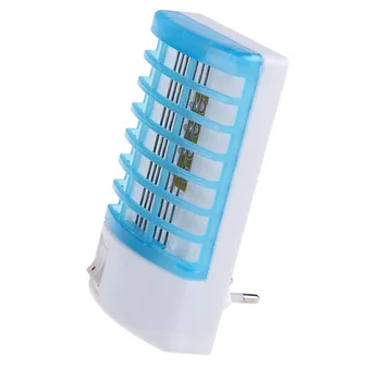 

Quality LED Electric Socket Mosquito Killer Mosquito Fly Bug Insect Pest Trap Zapper Night Lamp Lights lighting Wholesale LC