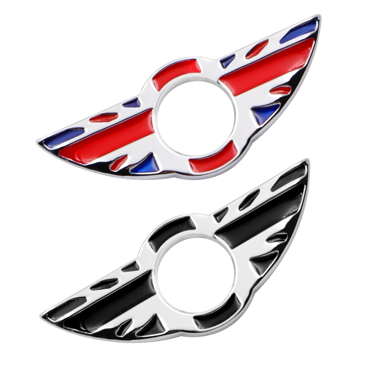 1 قطع ل BMW ميني كوبر مواطنه R56 R50 R53 F56 F55 R60 R57 سيارة الباب دبوس قفل الجناح شعار شارة ملصقات غطاء الزخرفية