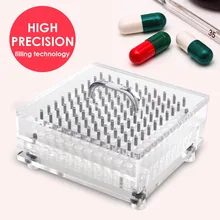 100 капсул/Время Размер 000-5 Высокое качество капсульный наполнитель/инкапсулятор машина, подходит для разделенных капсул