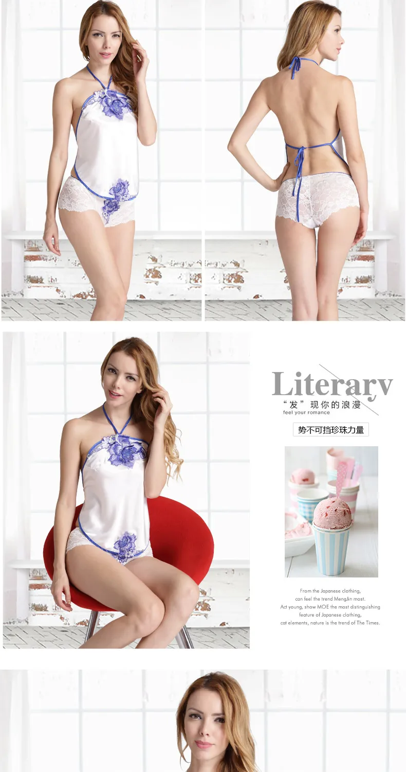 exotic sexy nightwear women lingerie underwear set