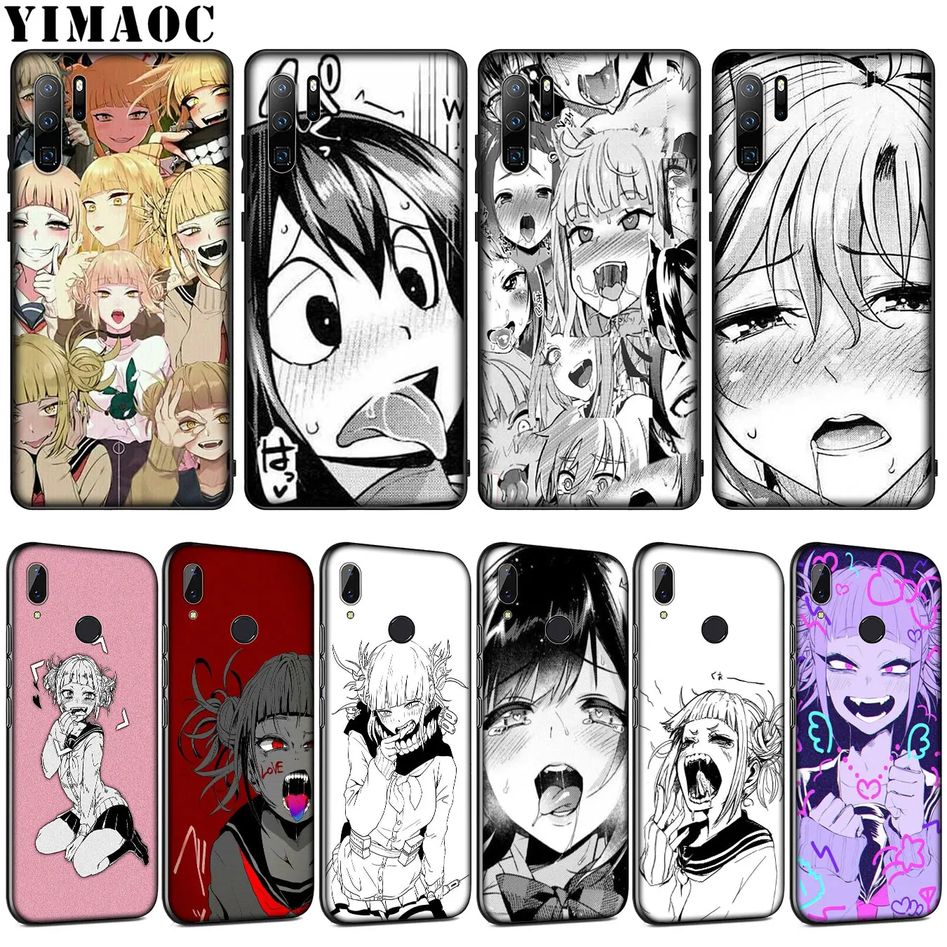YIMAOC Аниме Манга Девушка ahegaoo Мягкий силиконовый чехол для Huawei P30 P20 Pro P10 P9 Lite Mini 2017