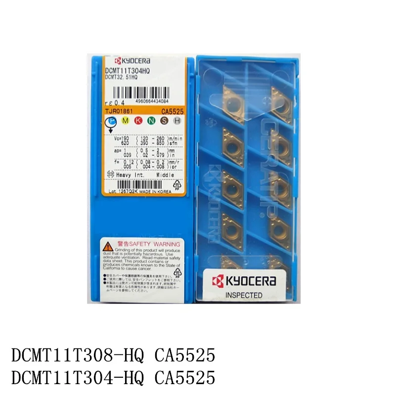 Твердосплавные пластины DCMT11T304 DCMT11T308 HQ PR930 CA5525 TN60 DCMT 11T304 токарный инструмент