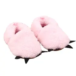 Зимние Обувь для младенцев милые моделирования Монстр Лапы Детские Worm Шлёпанцы для женщин Мода 2017 г. маленьких Обувь для малышей реквизит