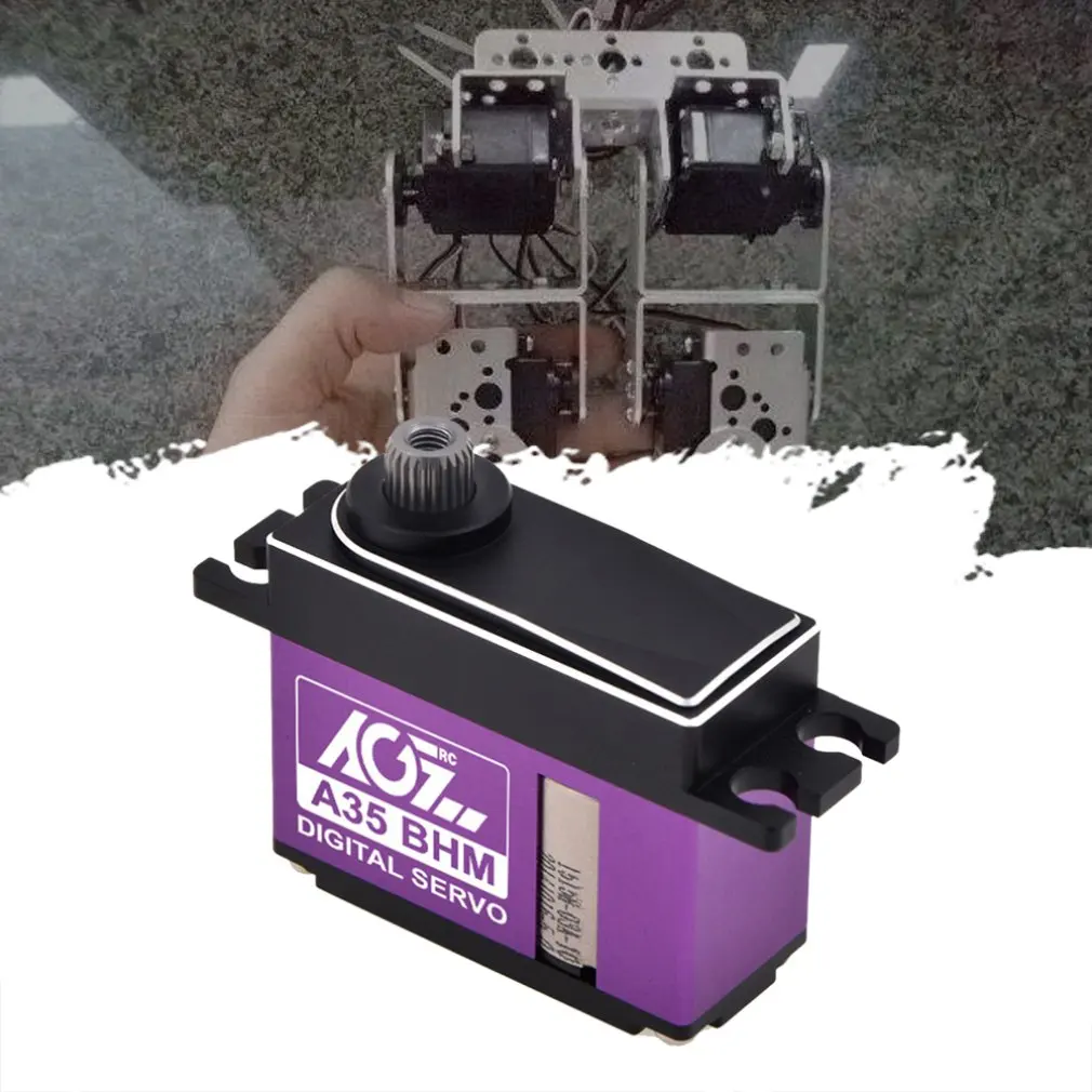 

7.5kg All-metal Medium-sized Digital Locking Tail Servo For Agf A35bhm 50-500 Helicopter