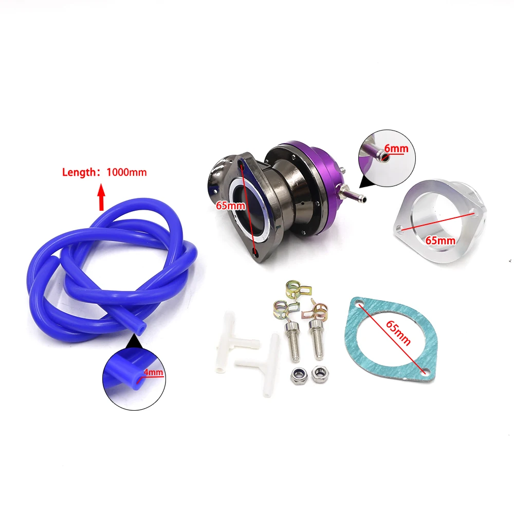  Type-RS Turbo Blow off Valve Adjustable 25psi BOV With 63mm 2.5