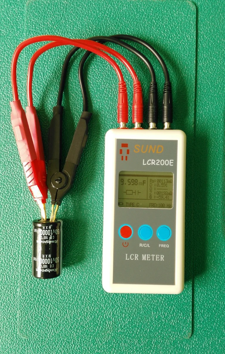LCR200E LCR Digital Bridge lcr meter Resistance Capacitance Inductance