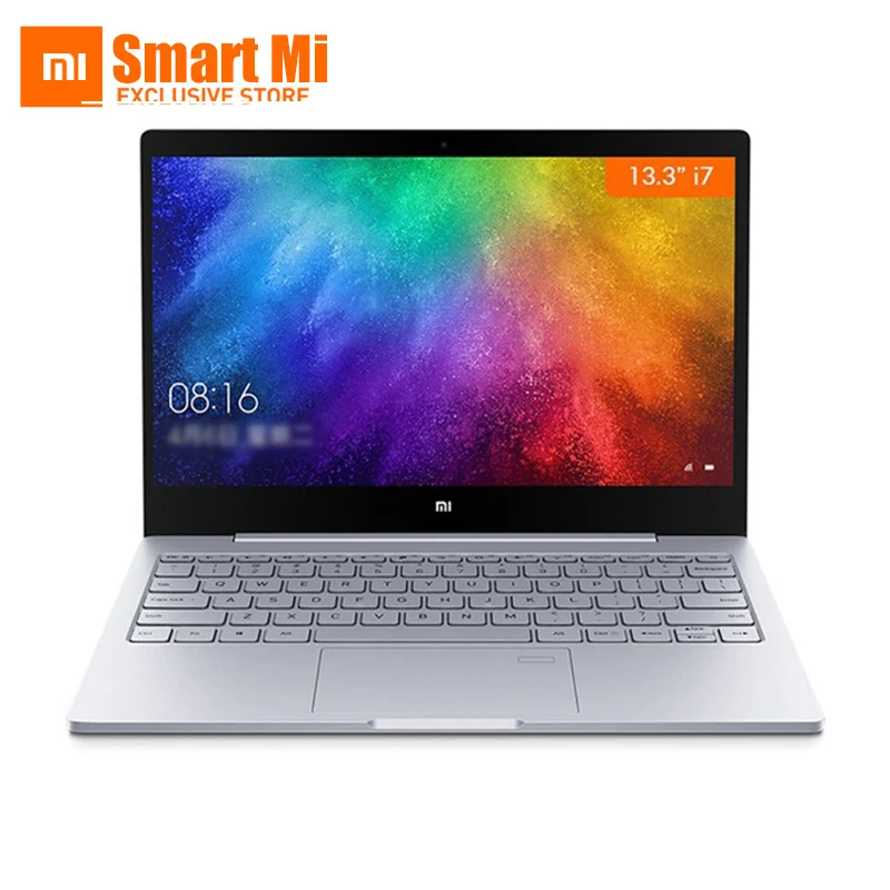 13.3 inch Xiaomi Mi Laptop Notebook Air Original Intel Core i7-8550U 8GB DDR4 Fingerprint Recognition FHD Display Windows 10