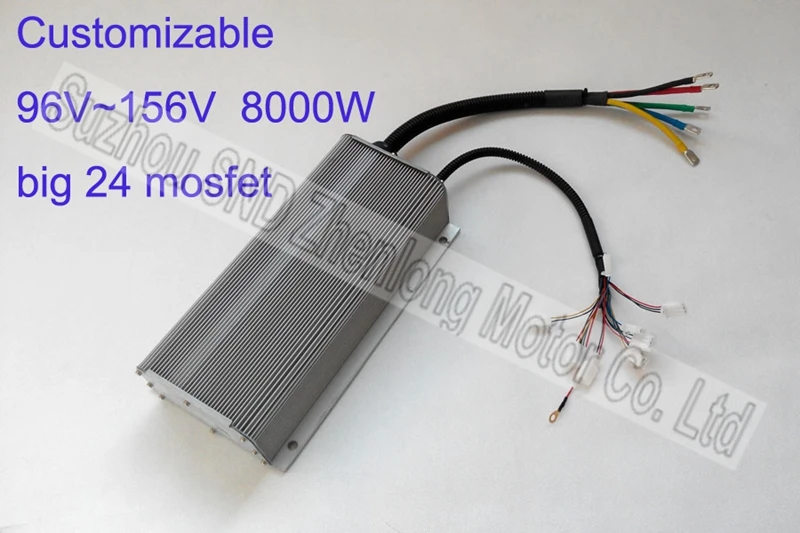 

High voltage ebike diy controller 96V~156V 8000W customized/ e-scooter and small rc boat controller with IR4668mosfet G-K047