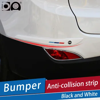 

Car bumper protector Front rear guard Anti-collision strips 2pcs/lot fit for Peugeot 2008 3008 4008 5008 208 308 508 108 301 107