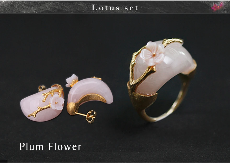 Gold with Pink Stone-2 - 