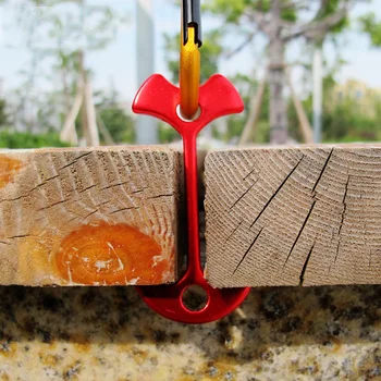 

5pcs Floor Nail Carpas Fiestas Wedding Tent Peg Path Deck Camp Wind Rope Anchor Chains Linked Herringbone Nails Outdoor Tool