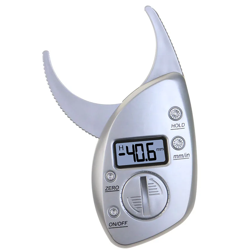 Body Fat Caliper Tester Scales Fitness Monitors Analyzer Digital Skinfold Slimming Measuring instruments Electronic Fat Measure