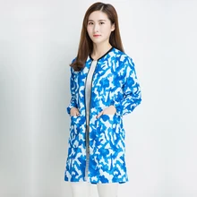 Профессиональный парикмахерский фартук с длинным рукавом, накидка для парикмахеров, леверт, Прямая поставка