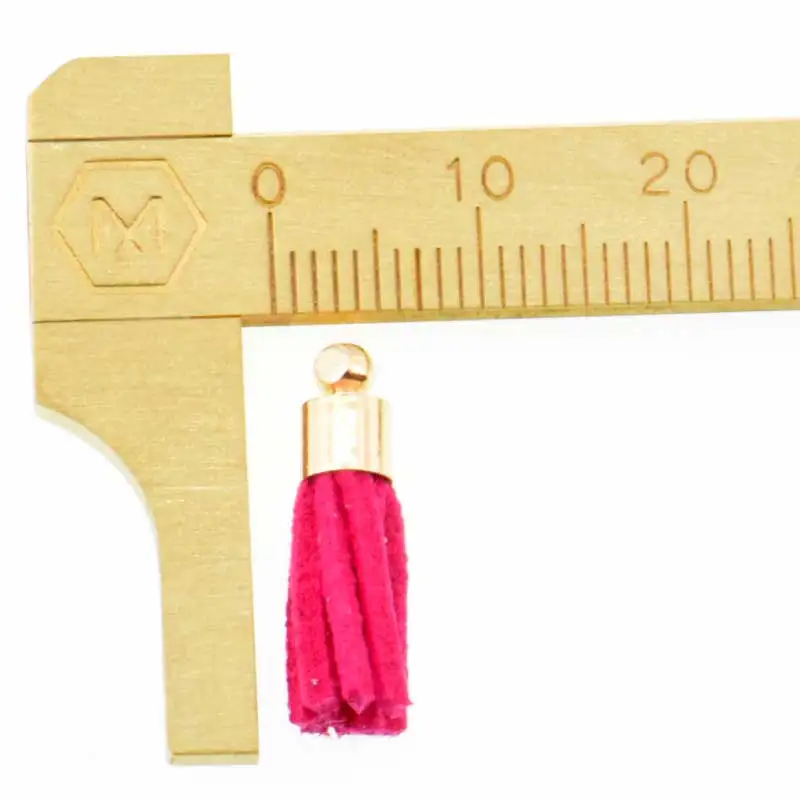 Length Gold South Korea velvet Tassel Accessories For Diy Gift Cute Making Keychain Cellphone Straps Purses Jewelry Charms 2018