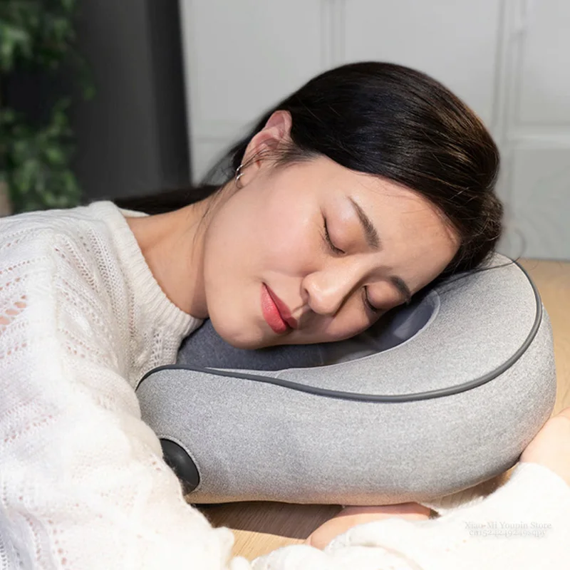 Xiaomi Mijia ardor надувная Массажная подушка для разминания шеи Расслабляющая мышечная терапия Массажная подушка для сна для офиса дома путешествия Xiomi 35