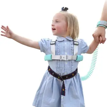 

Toddler Leash for Walking Baby Safety Harnesses Leashes with Lock for Kids Anti Lost Wrist Link Safety Wrist Link